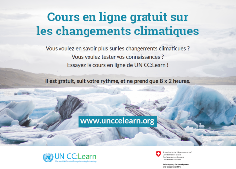 Cours en ligne UN CC:Learn sur les changements climatiques
